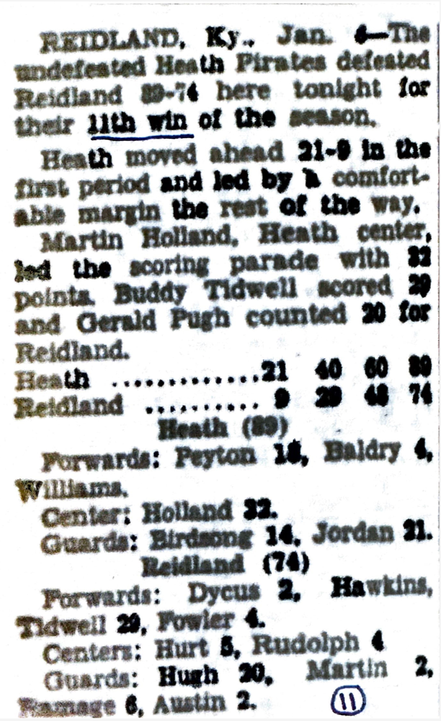 Heath Pirates Defeat Reidland 89-74 56