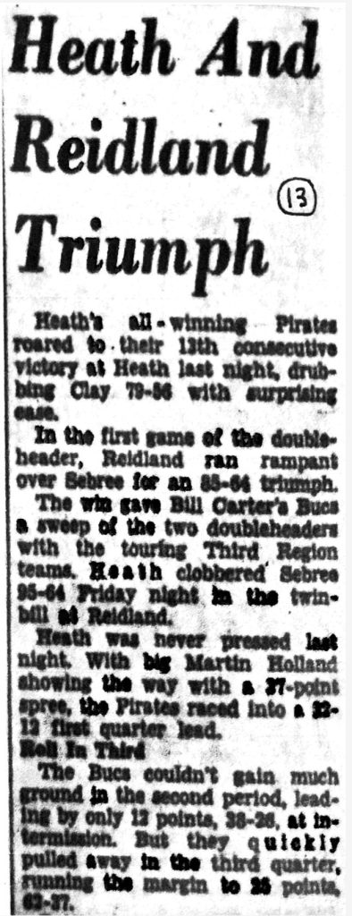 Heath and Reidland Triumph 1956