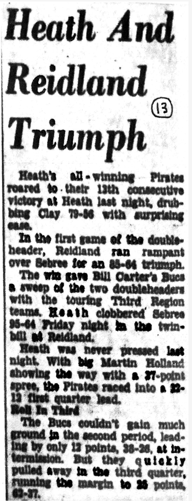 Heath and Reidland Triumph 1956